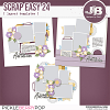 {CU} Scrap Easy 24 Templates by JB Studio