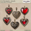 CU Pendants - Hearts