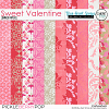 Sweet Valentine Damask Papers