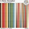 A Merry December - Solid & Ombré Papers - by Neia Scraps