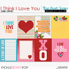 I Think I Love You Journal Cards