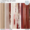 A Heart Full Of Love Paper Pack by Ilonka's Designs
