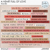 A Heart Full Of Love Word Bits by Ilonka's Designs