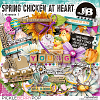 Spring Chicken At Heart Elements by JB Studio