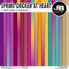 Spring Chicken At Heart Ombré Papers & Cardstocks by JB Studio