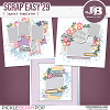 {CU} Scrap Easy 29 Templates by JB Studio
