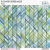 Flower Serenade Plaids by Ilonka's Designs 
