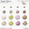 Simple Stories - Buttons and Flairs