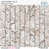 CU Watercolor Lace Papers Vol 2 by Ilonka's Designs