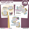 {CU} Scrap Easy 32 Templates by JB Studio