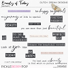 Beauty of Today - Wordart