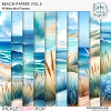 CU Watercolor Beach Papers Vol 5 by Ilonka's Designs