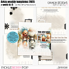 Artsy weekly templates 2025 - week 14-17 (April)
