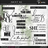 About Me ~ Word Art