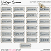 Vintage Summer - Wordart