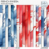 French Riviera Watercolor Papers by Ilonka's Designs