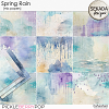 Spring Rain [mix papers] by Sekada Designs