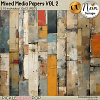 Mixed Media Papers VOL2 - CU - by Neia Scraps