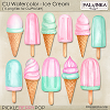CU Watercolor  - Ice Cream 