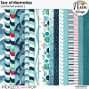 Sea Of Memories - Patterned Papers - by Neia Scraps