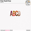 Crisp Beginnings - Alpha - by Neia Scraps