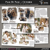 Page By Page Photobook Templates ~ October