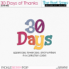30 Days of Thanks Alpha Pack