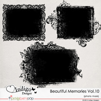 Beautiful Memories Photo Masks Vol.10