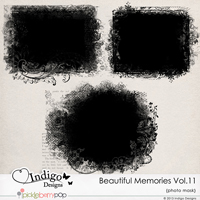 Beautiful Memories Photo Masks Vol.11