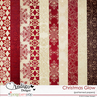 Christmas Glow Patterned Papers  