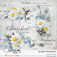 Simple Moments Clusters and Word-Arts 