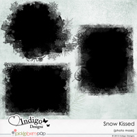 Snow Kissed Photo Masks  