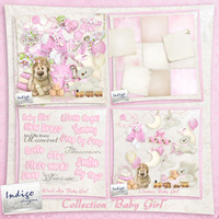 "Baby Girl" Collection by Indigo Designs