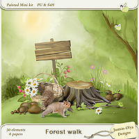 Forest Walk - Mini Kit (Jasmin-Olya Designs)