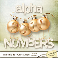 Waiting for Christmas - Alpha and Numbers