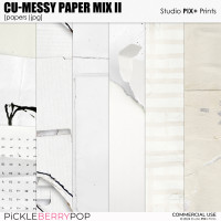 CU - Messy Paper Mix 2