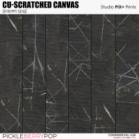 CU - Scratched Canvas - papers