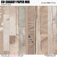 CU - Shabby Paper Mix