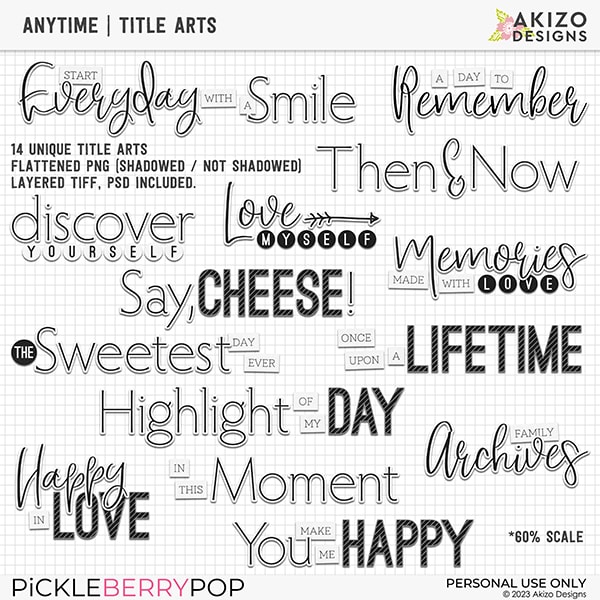 Anytime | Title Arts