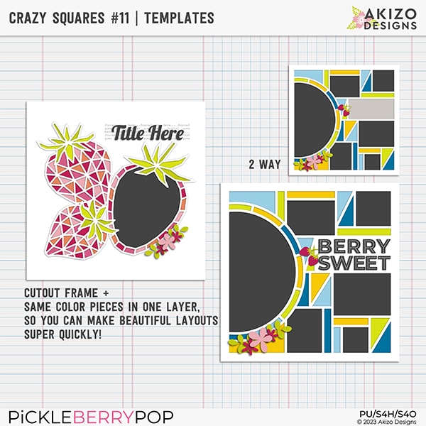 Crazy Squares 11 | Templates