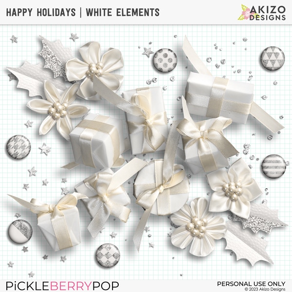 Happy Holidays | White Elements