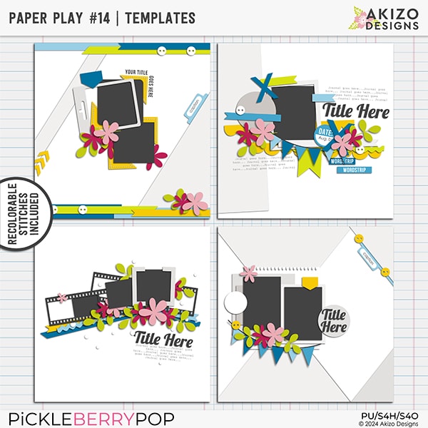 Paper Play 14 | Templates