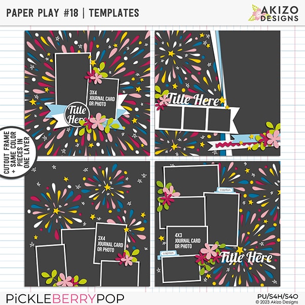 Paper Play 18 | Templates