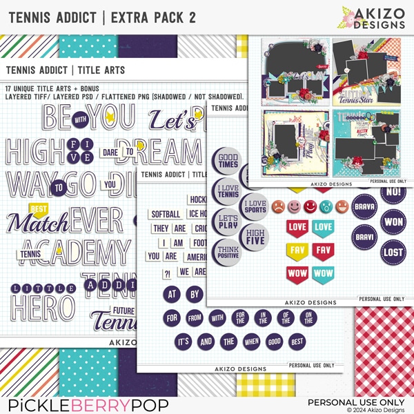 Tennis Addict | Extra Pack 2