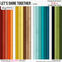 Let's Shine Together - collab solid papers