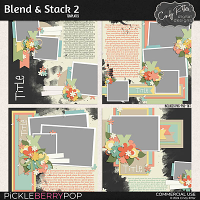 Blend and Stack 2 [Templates] by Cindy Ritter