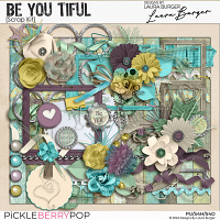 Be You Tiful Scrap Kit - Designs by Laura Burger