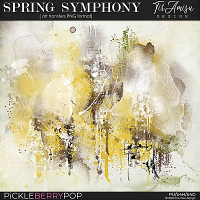 Spring Symphony ~ art transfers by TirAmisu design 