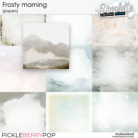 Frosty Morning (papers) by Simplette