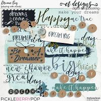 Dream Big Playing with Words by et designs